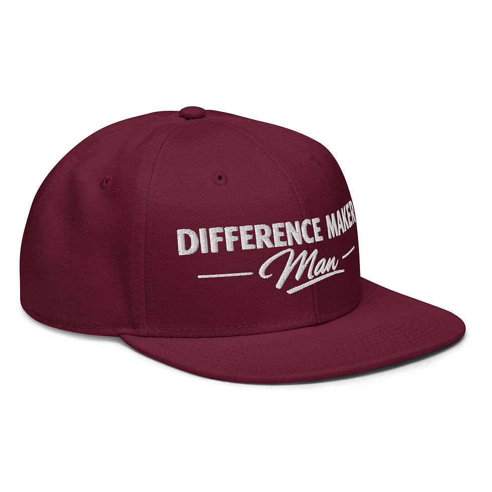 Thumbnail: Difference Maker Man - Snapback Hat
