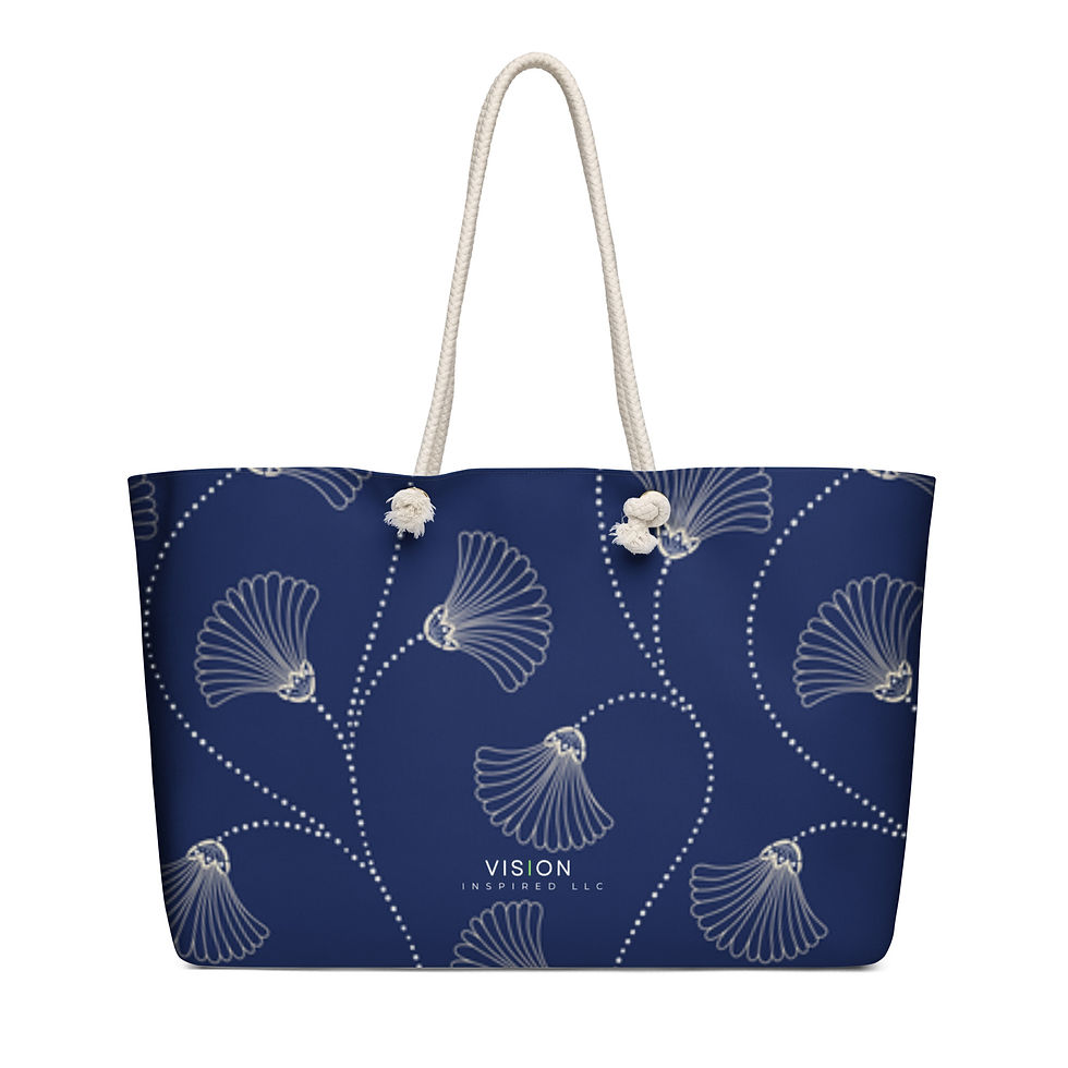 Thumbnail: Vision Inspired Bag - Oversized weekender Blue