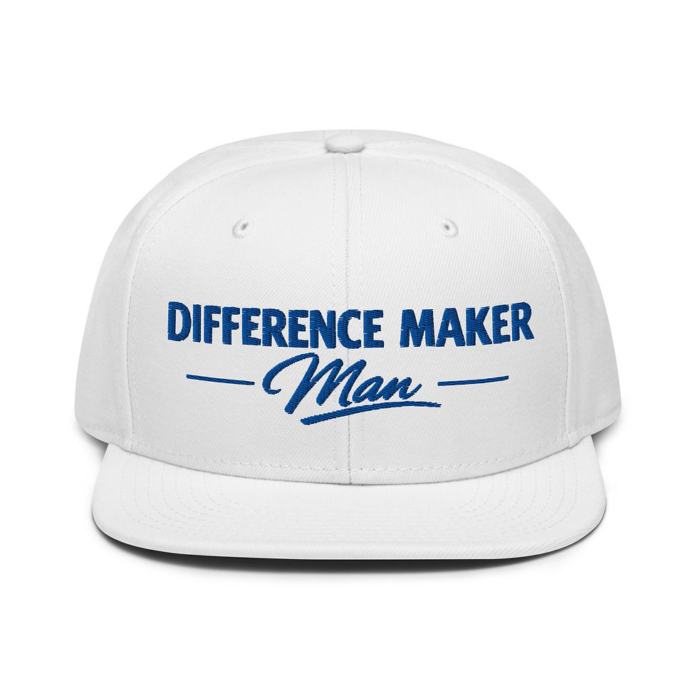 Thumbnail: Difference Maker Man - Snapback Hat