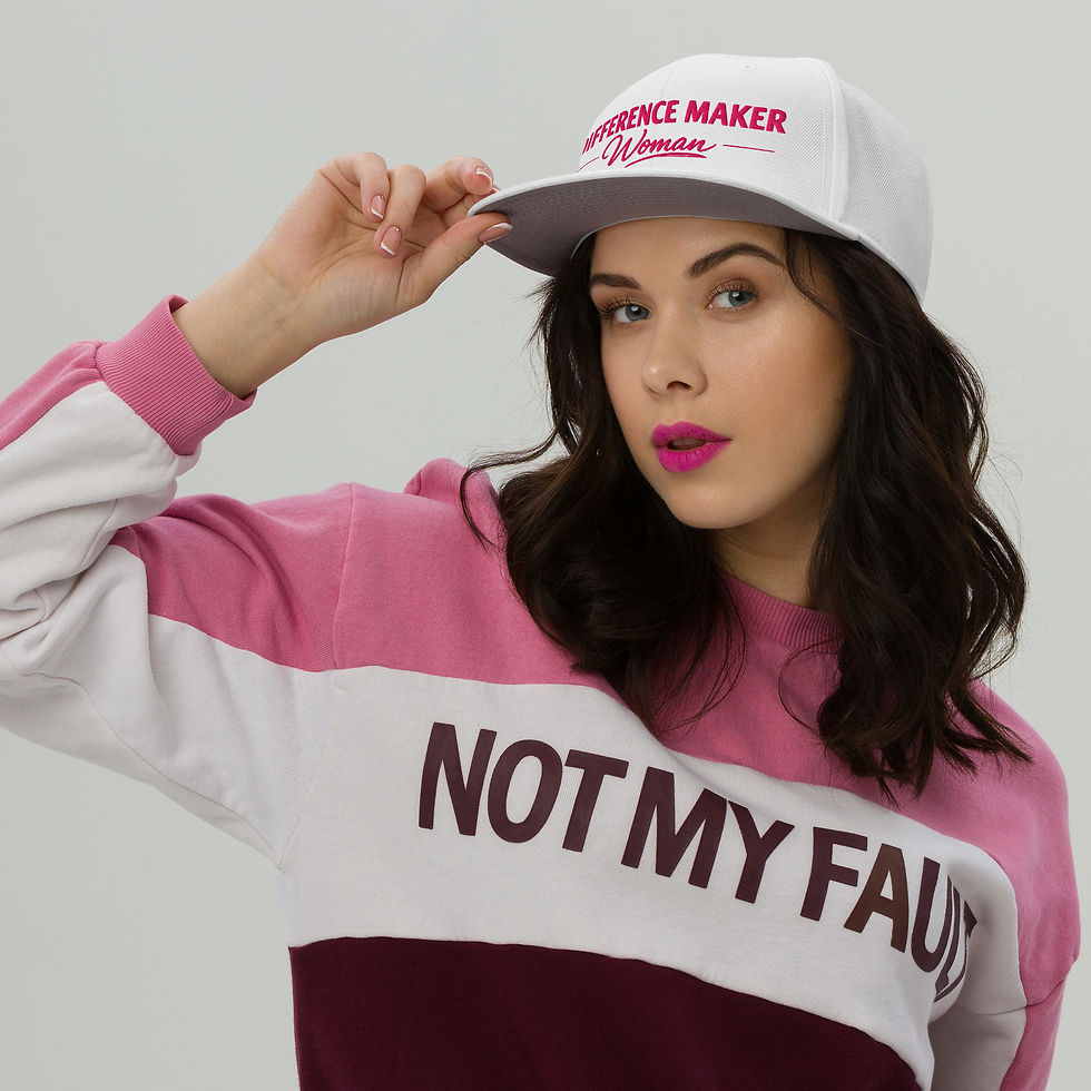 Thumbnail: Difference Maker Woman - Snapback Hat