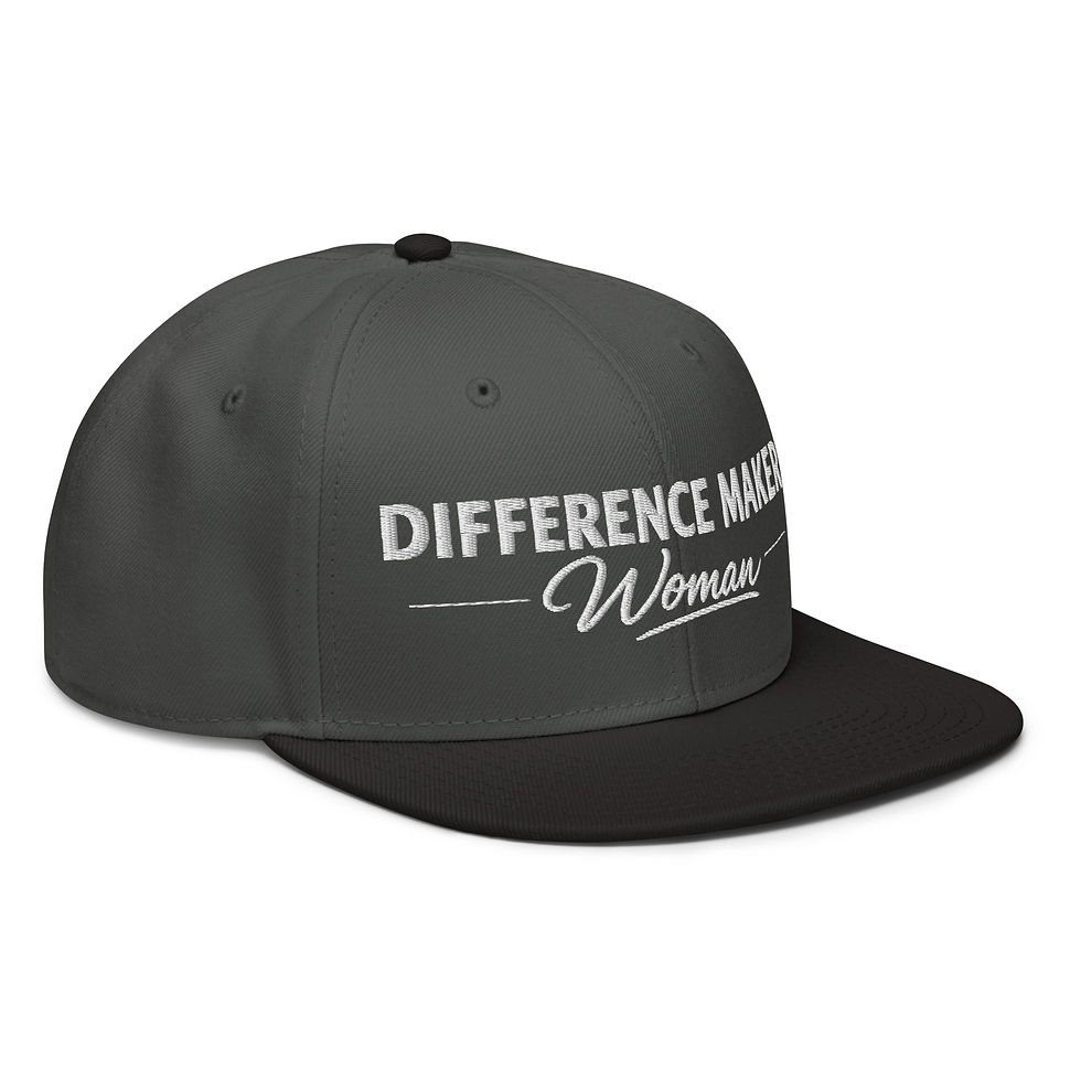 Thumbnail: Difference Maker Woman - Snapback Hat