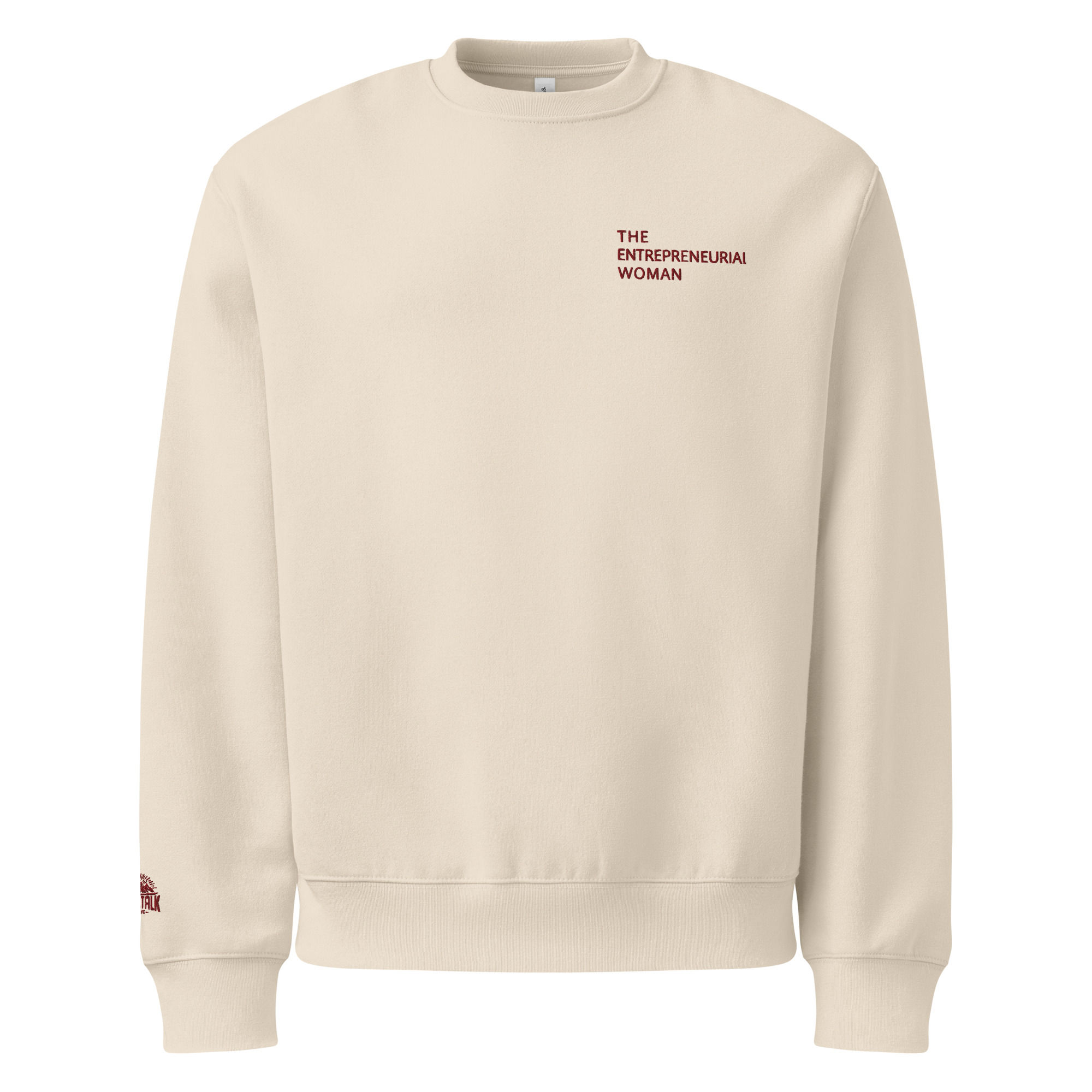 Oversized heavyweight sweatshirt