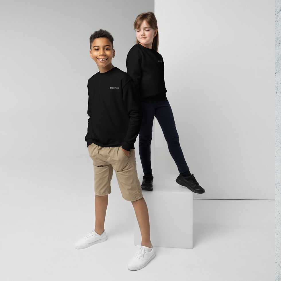 Thumbnail: Creeltalk Youth Sweatshirt