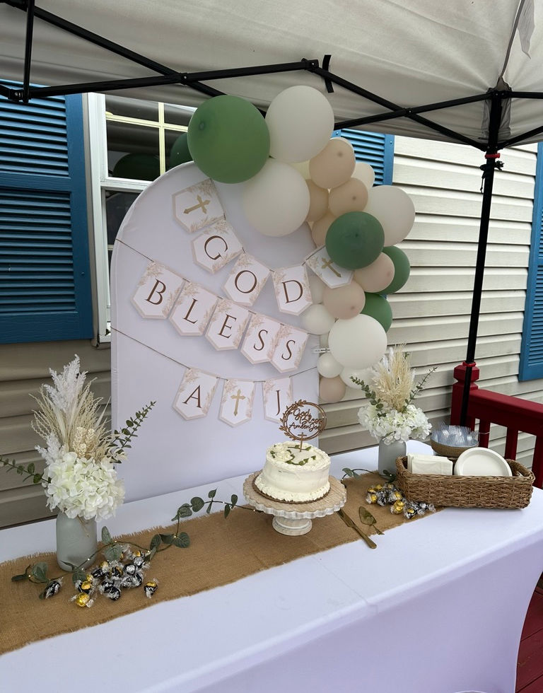 AJ's Baptism Celebration