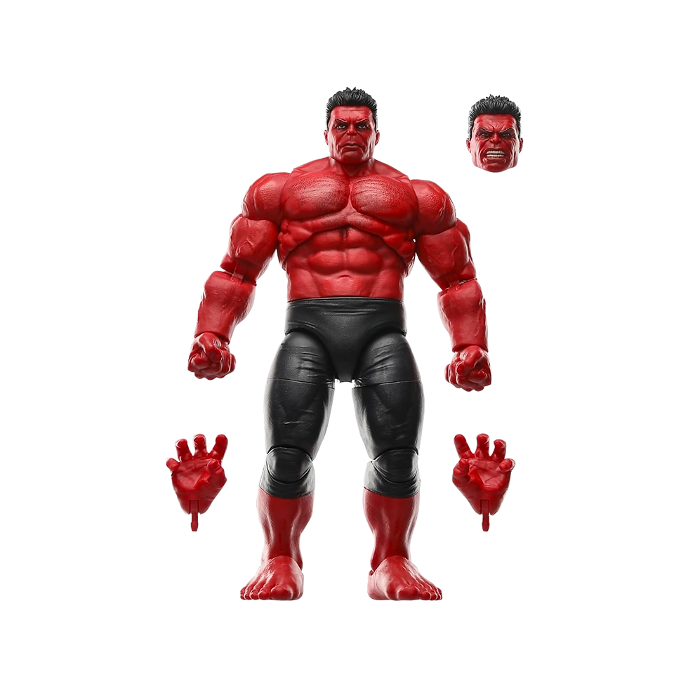 Figura de acción Marvel Legends Series Hulk Rojo - Captain America: Brave New World.