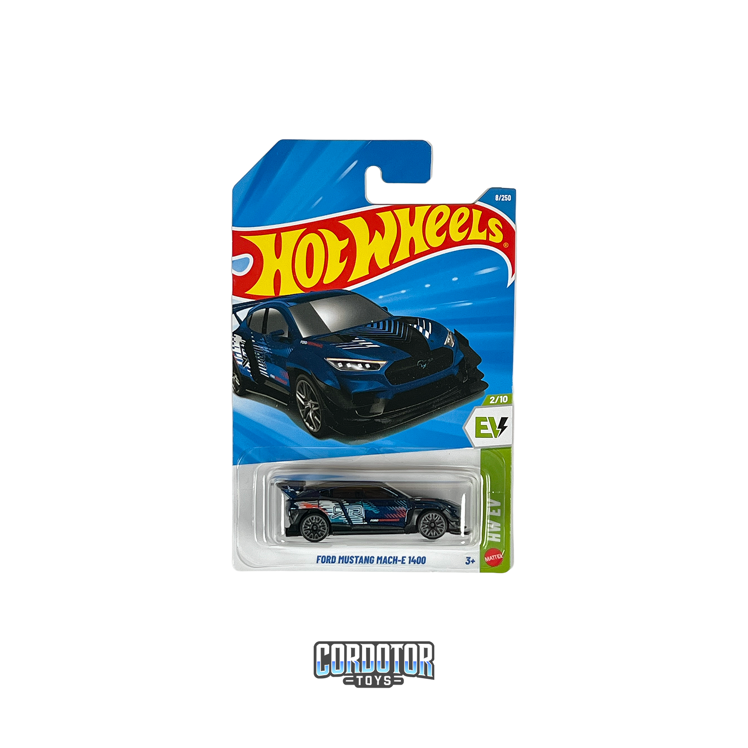Hot Wheels Ford Mustang Mach-E 1400 eléctrico en blister original