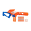 Miniatura: Lanzador de dardos Nerf N-Series Pinpoint, diseño compacto y de alta precisión.