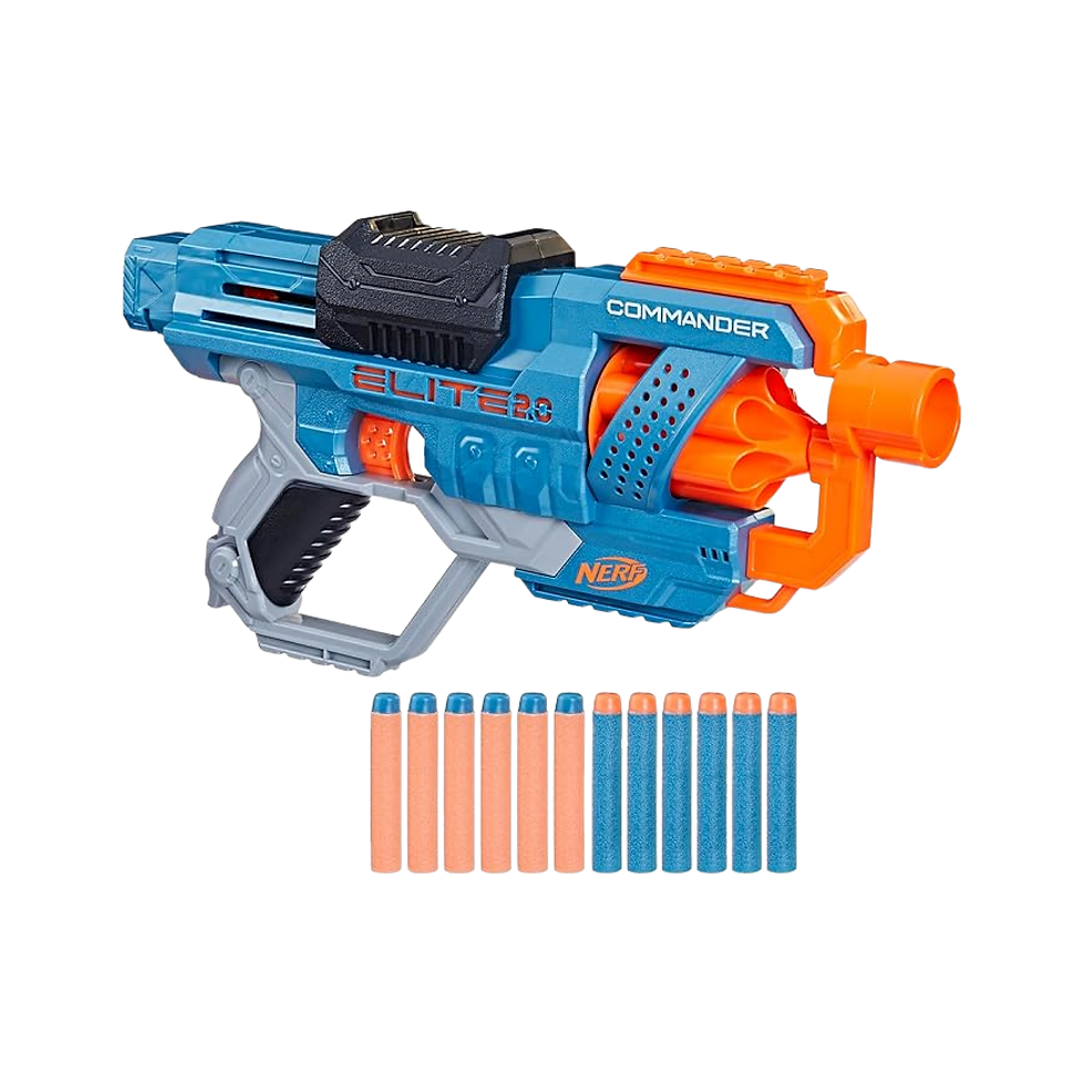 Lanzador de dardos Nerf Elite 2.0 Commander RD-6.