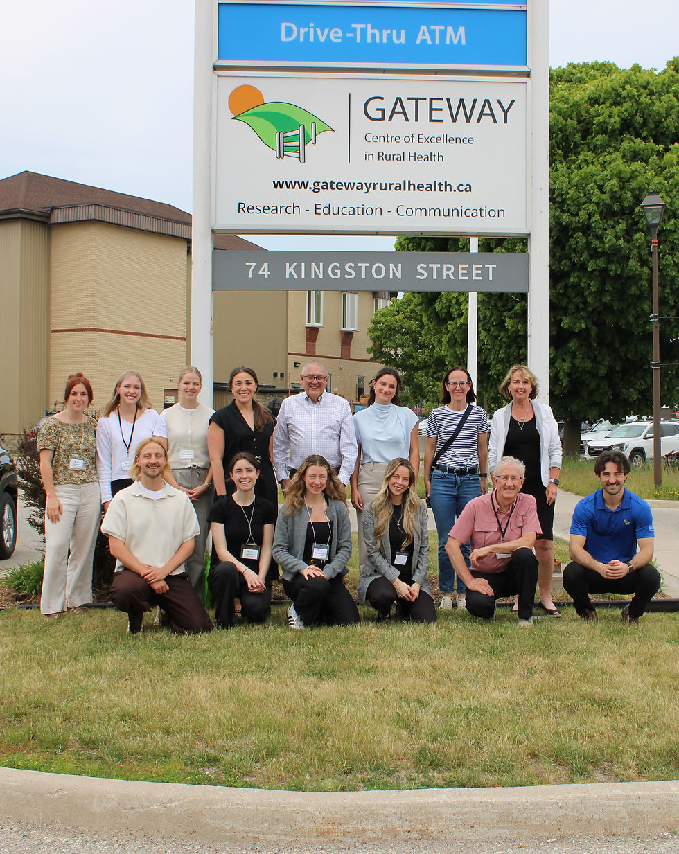 Photos of the Gateway CERH Team meeting with the OBI Team