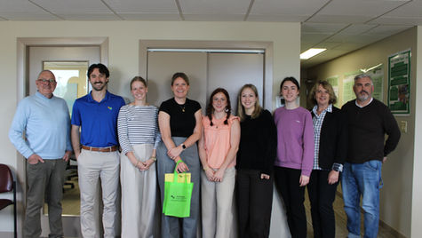 Group of Gateway CERH staff & Lucia Slack pose in the Gateway CERH office