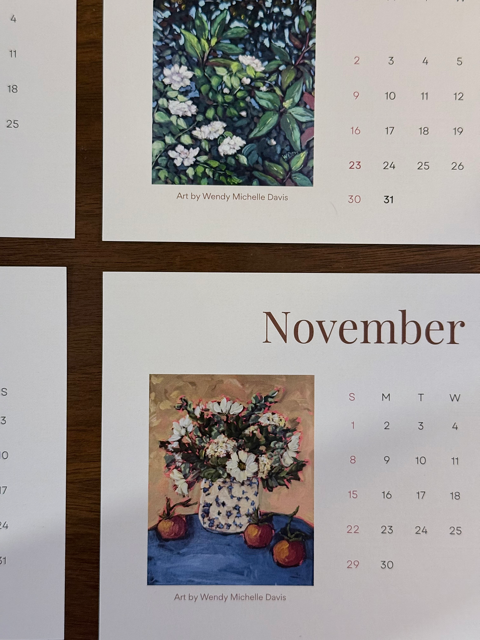 Thumbnail: 2027 Table Calendar