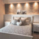 feng shui bed matching bedside tables
