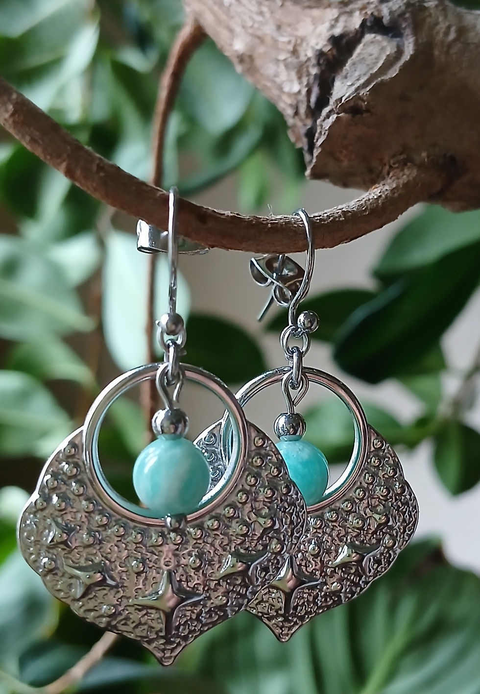 Boucle d'oreilles serpentine