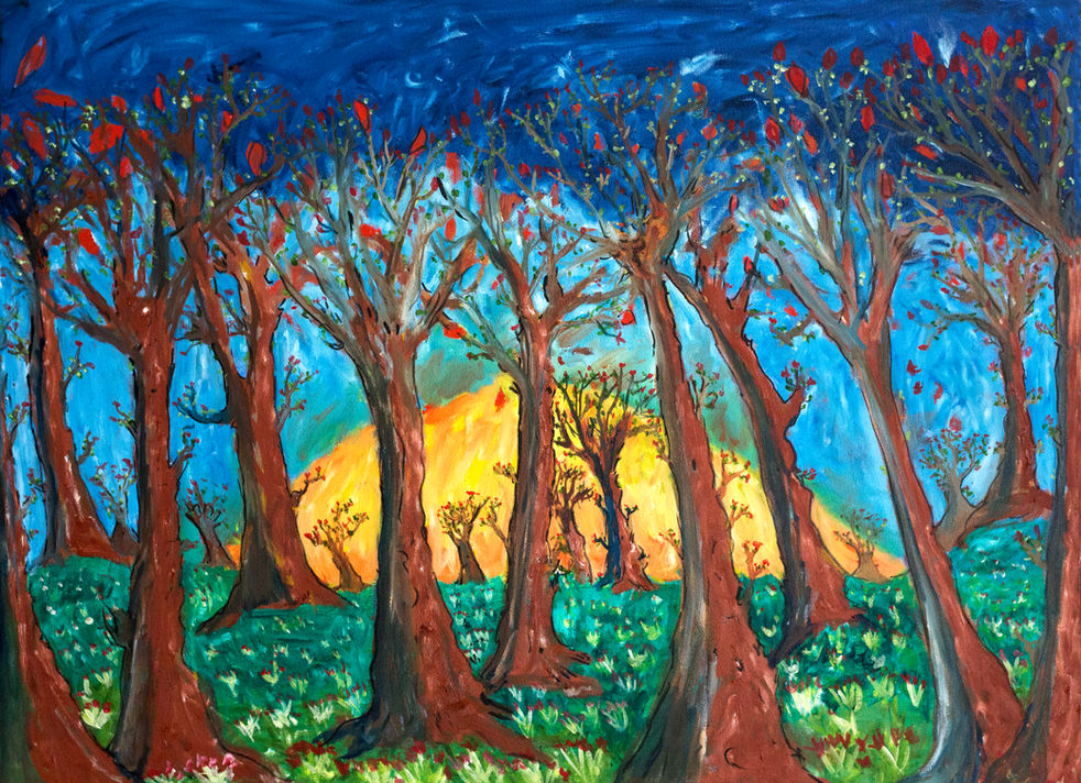 PAINTING BY CHRIS WAIT