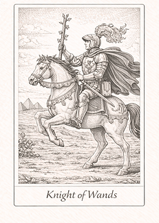 KNIGHT OF WANDS