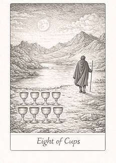 EIGHT OF CUPS
