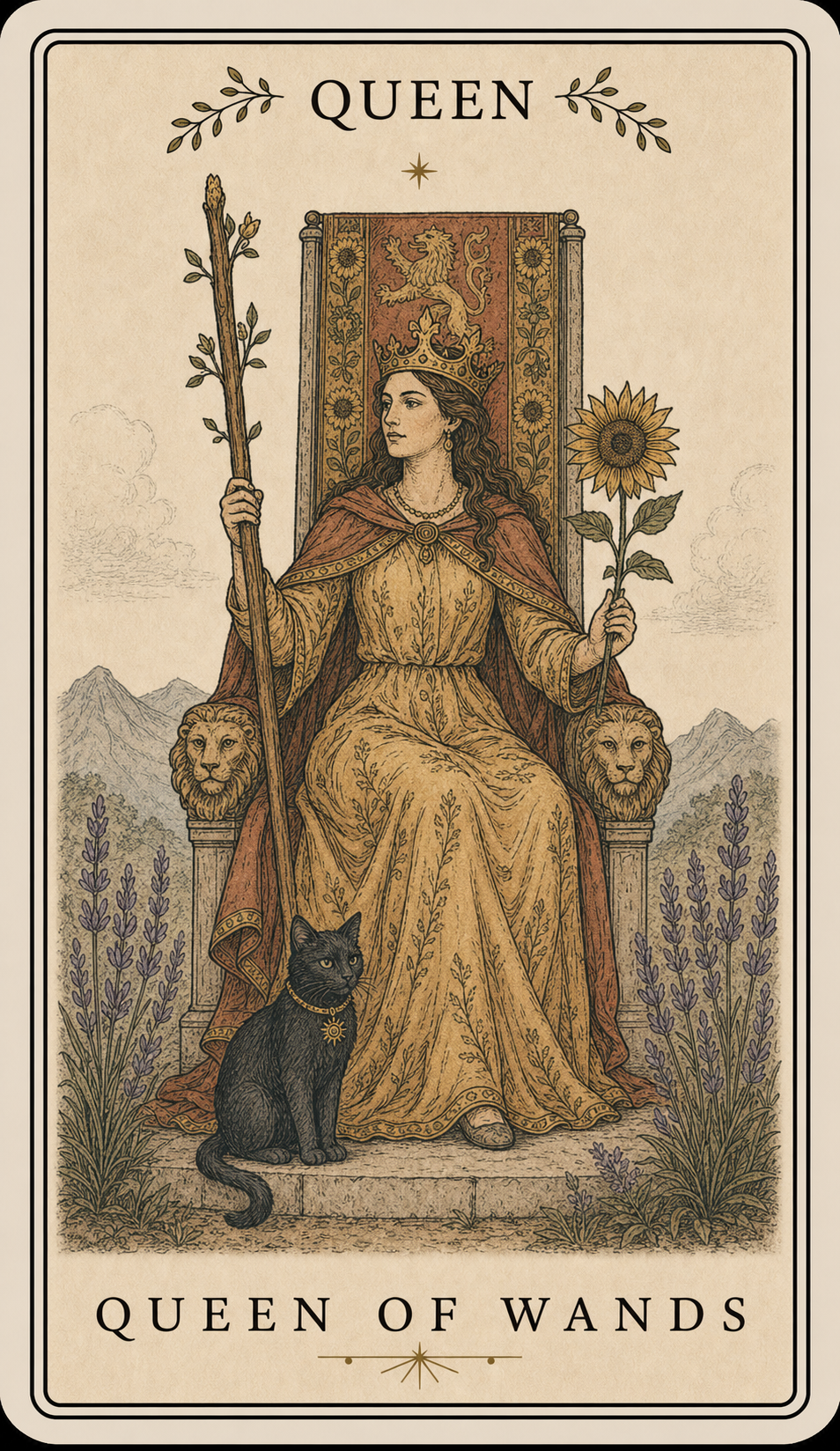QUEEN OF WANDS