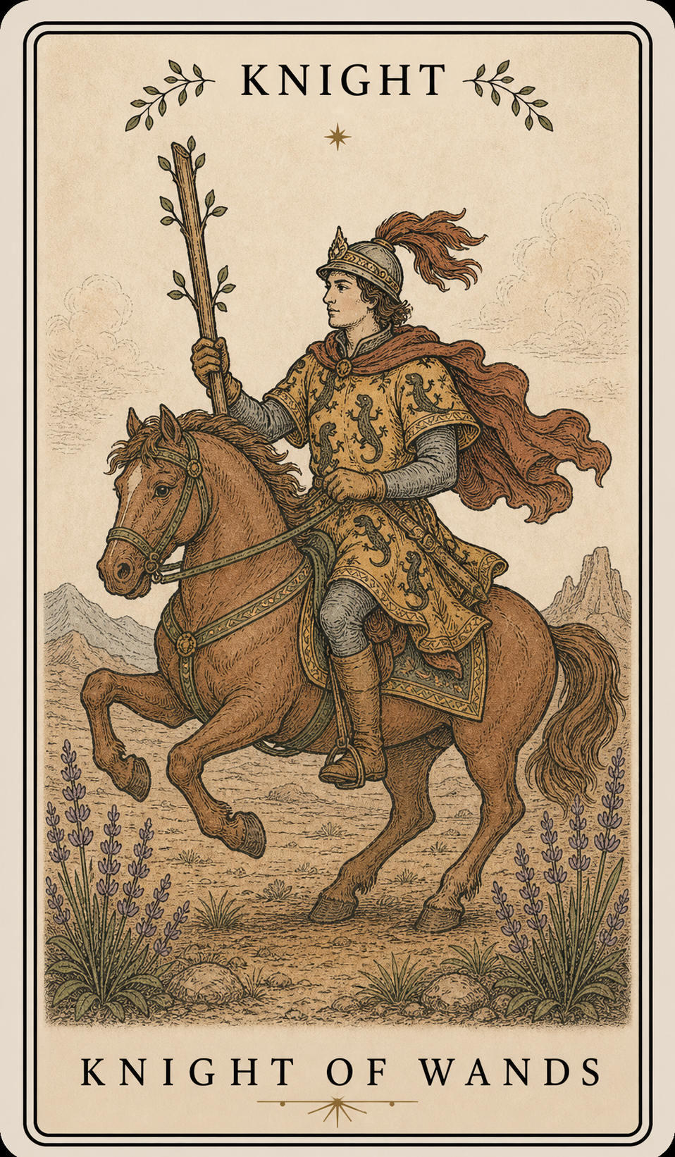 KNIGHT OF WANDS