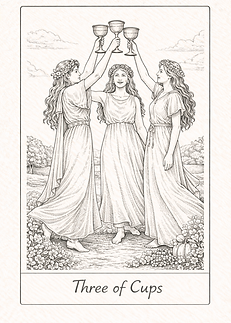 THREE OF CUPS