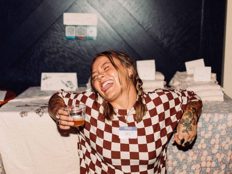 Savs at her release party