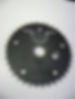 engraving on bicycle sprockets