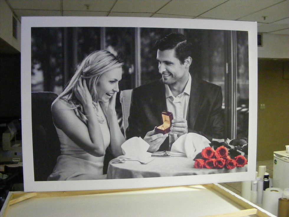 Wedding Canvas A0