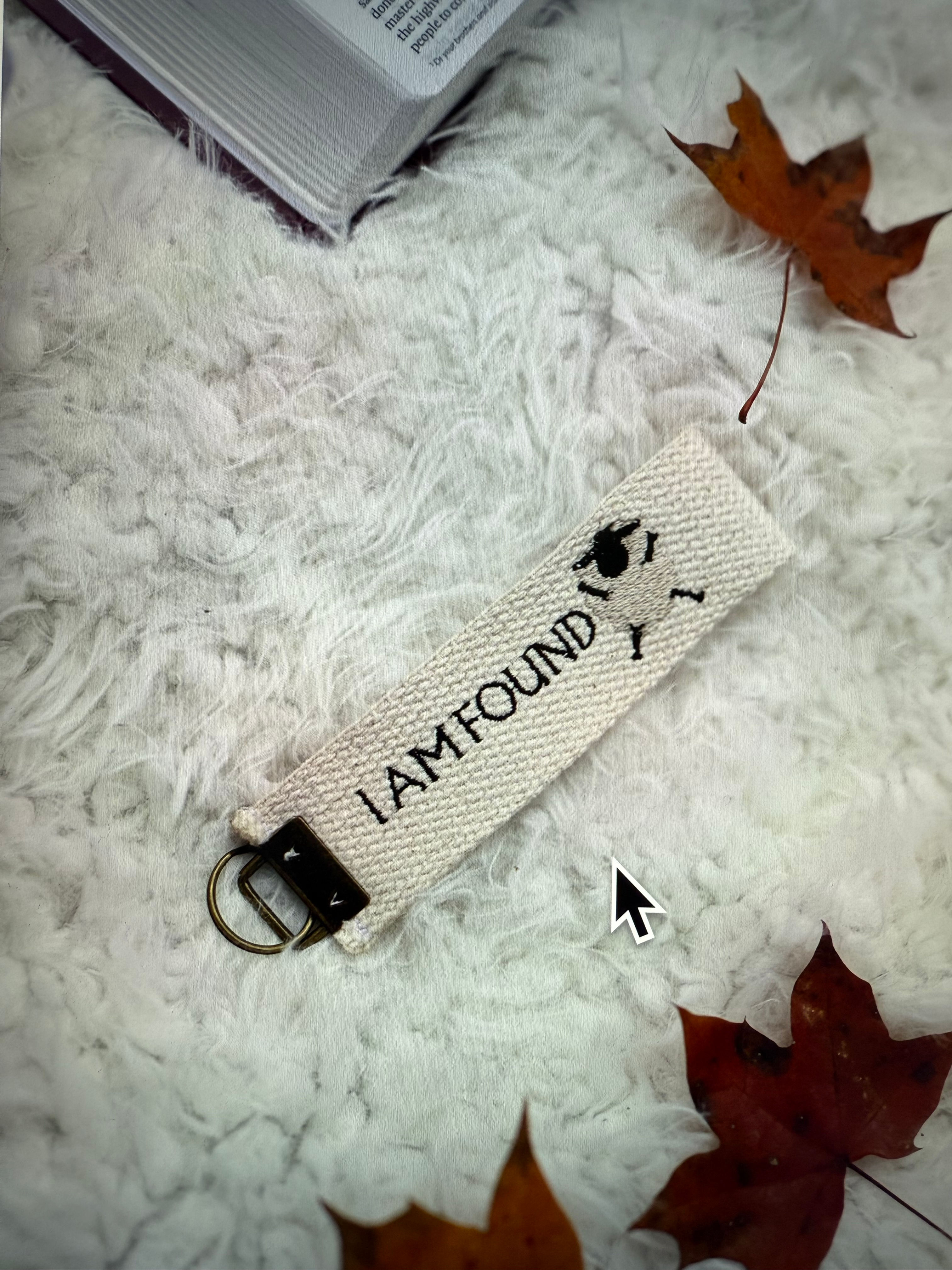 I AM FOUND KEY CHAIN