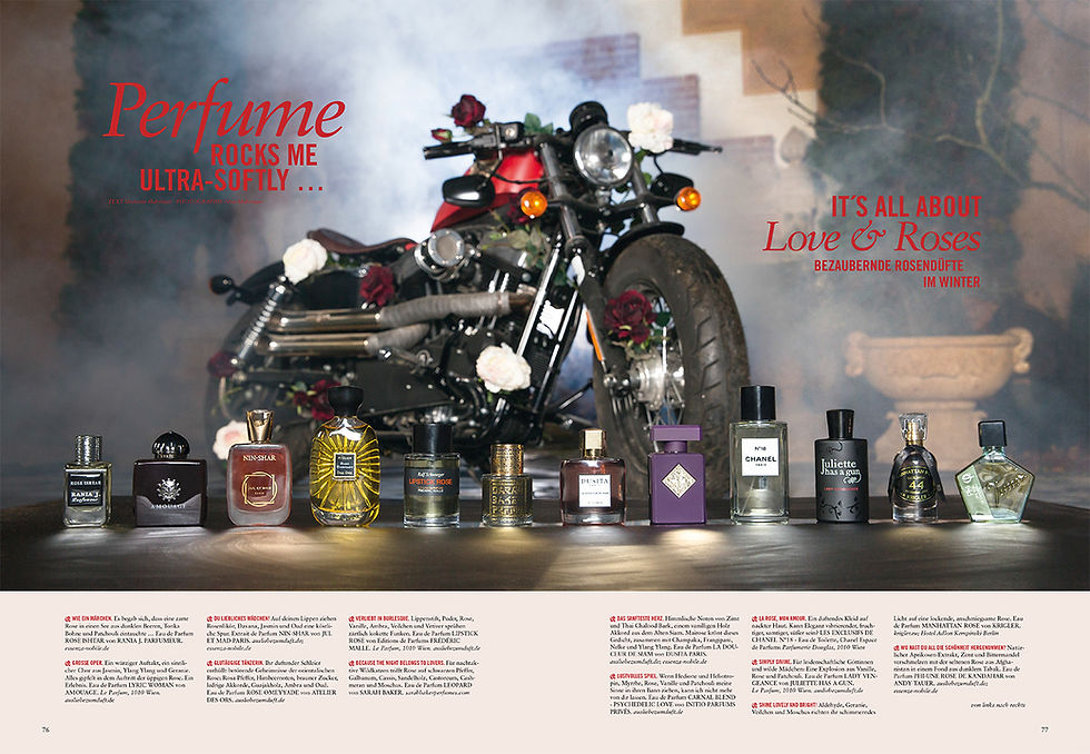 sarah baker perfumes, in 'the modern times'