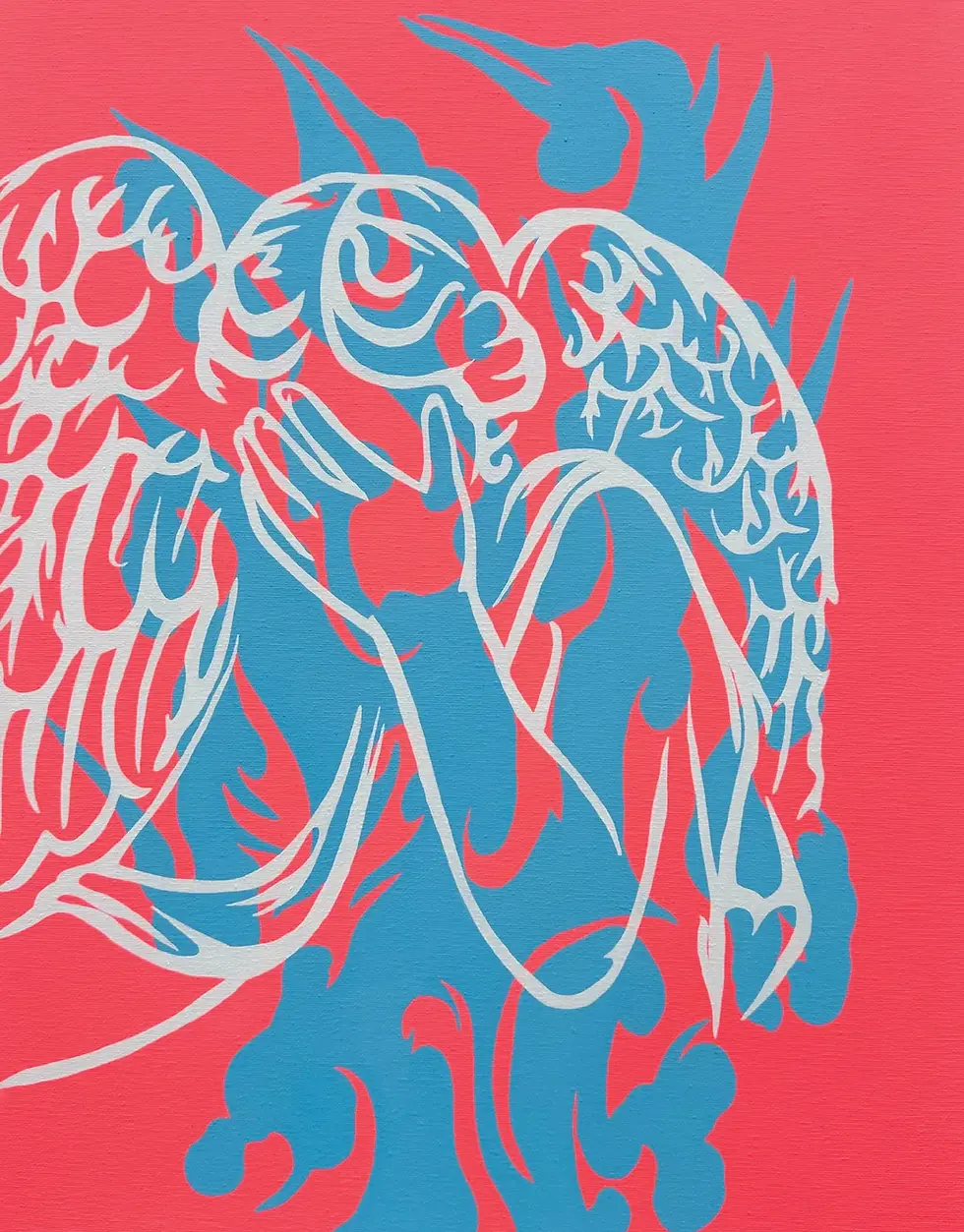 Hu Zeqian, We are All Going through the Same Sorrows, 2024 _ Swanfall Galler.jpg