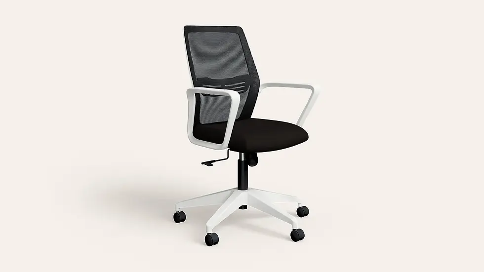 Godrej Vurv Mid Back Knitted Fabric Mesh Ergonomic Study Chair