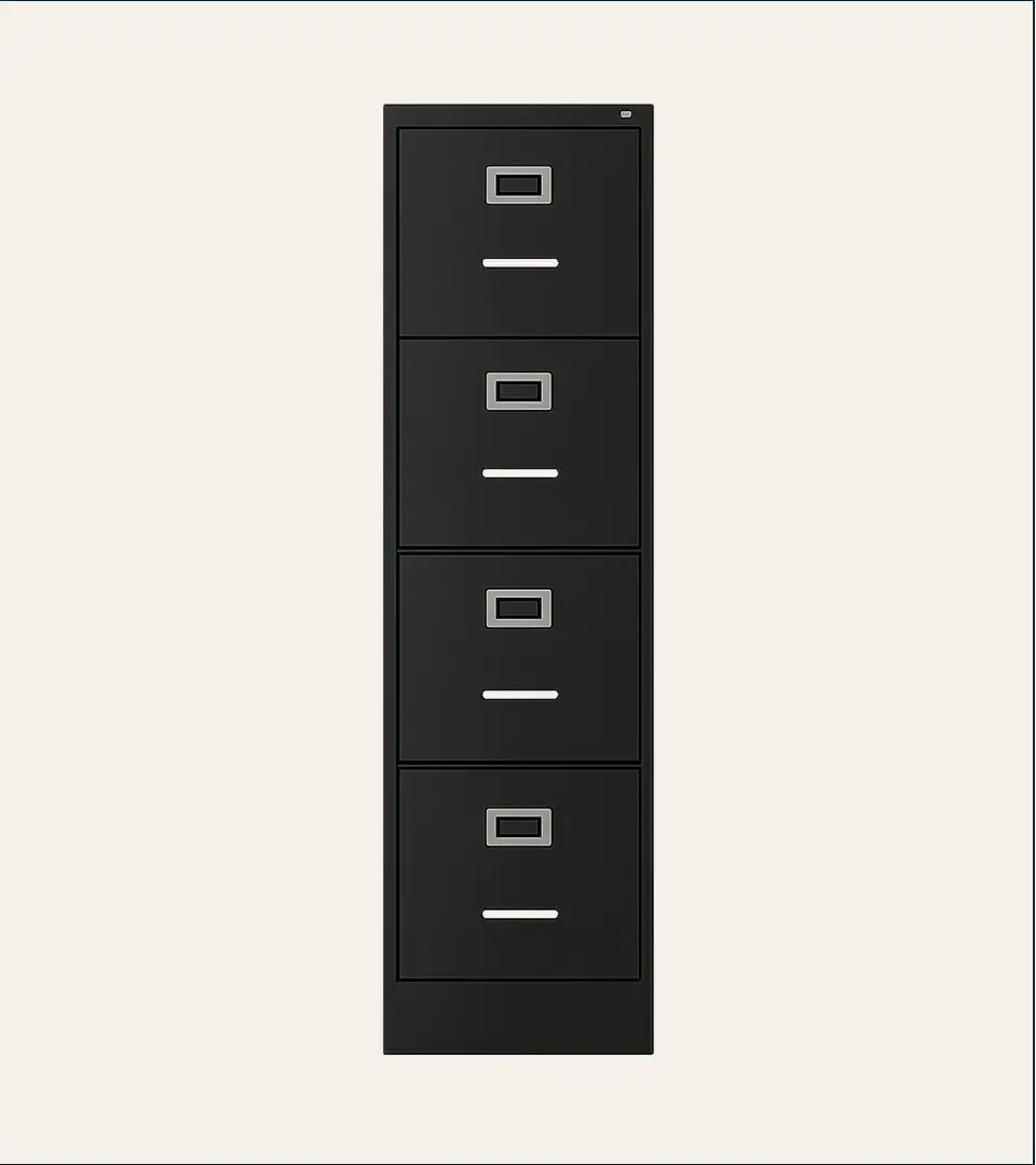 Thumbnail: Godrej Lockable Vertical Filing Cabinet