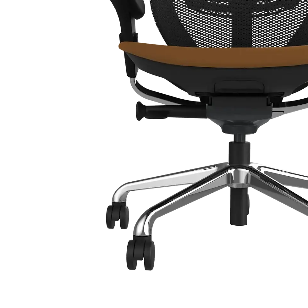 Thumbnail: Godrej Ace Chair Saddle Brown