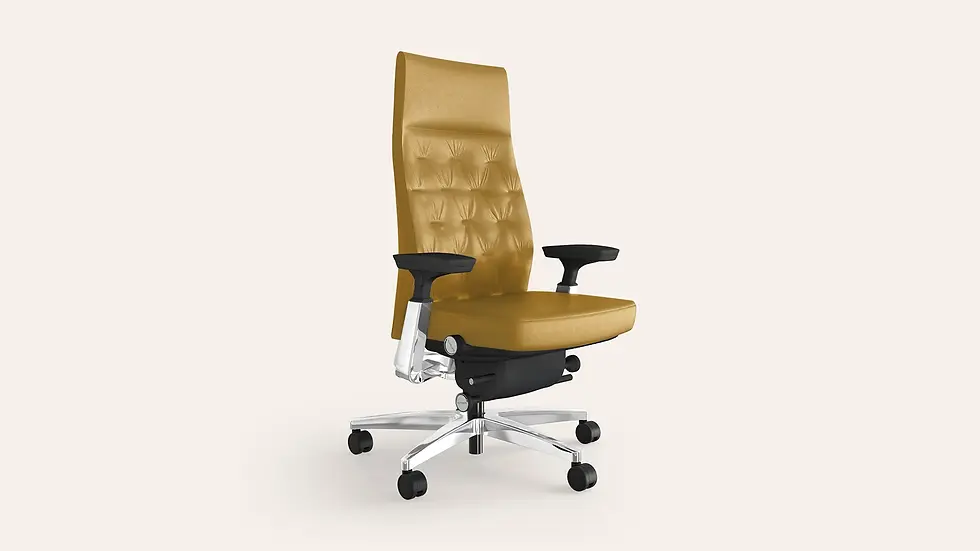 Thumbnail: Godrej Posture Perfect 2 Standard Leather High Back Executive Office Chai