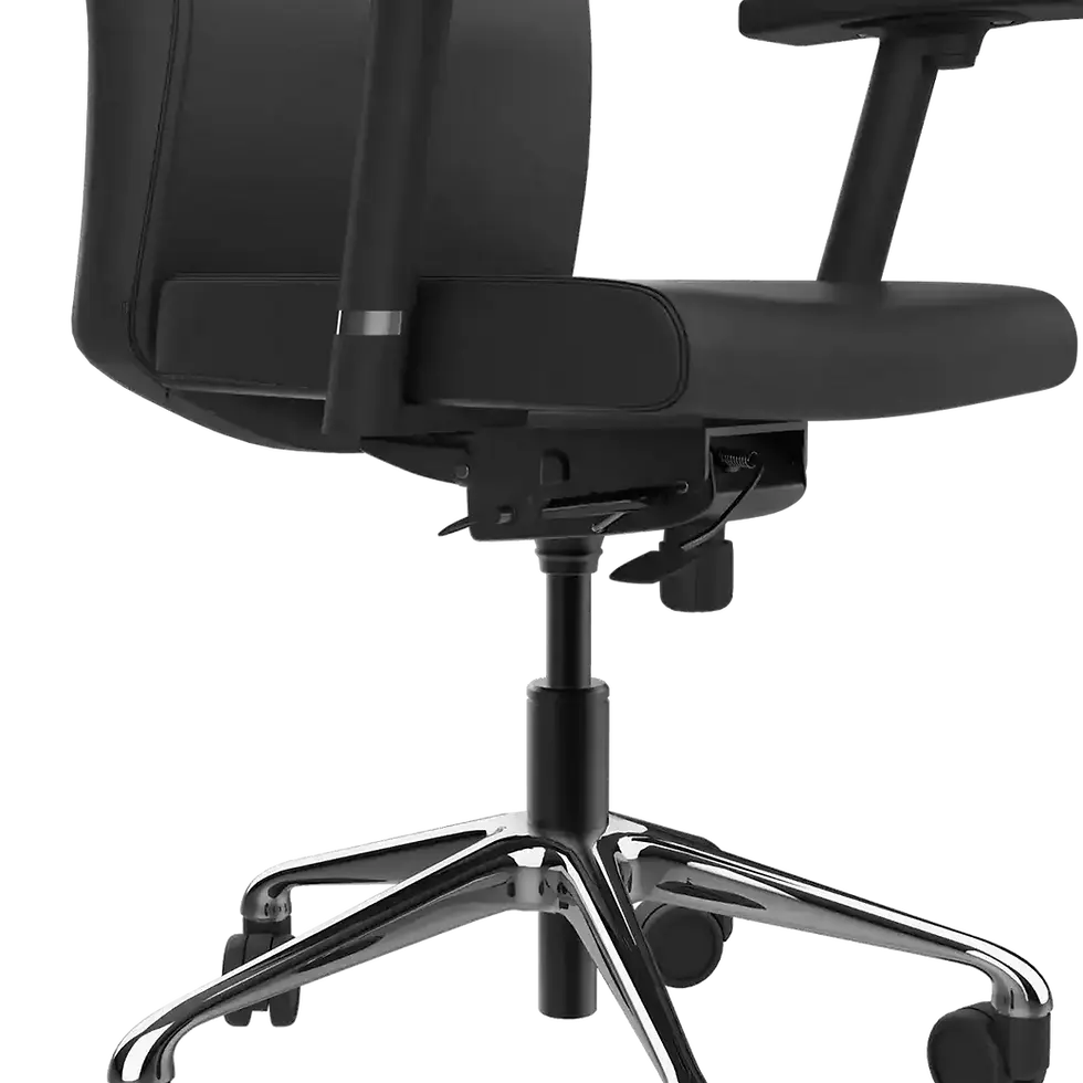 Thumbnail: Godrej Beat High Back Chair with Seat Slide