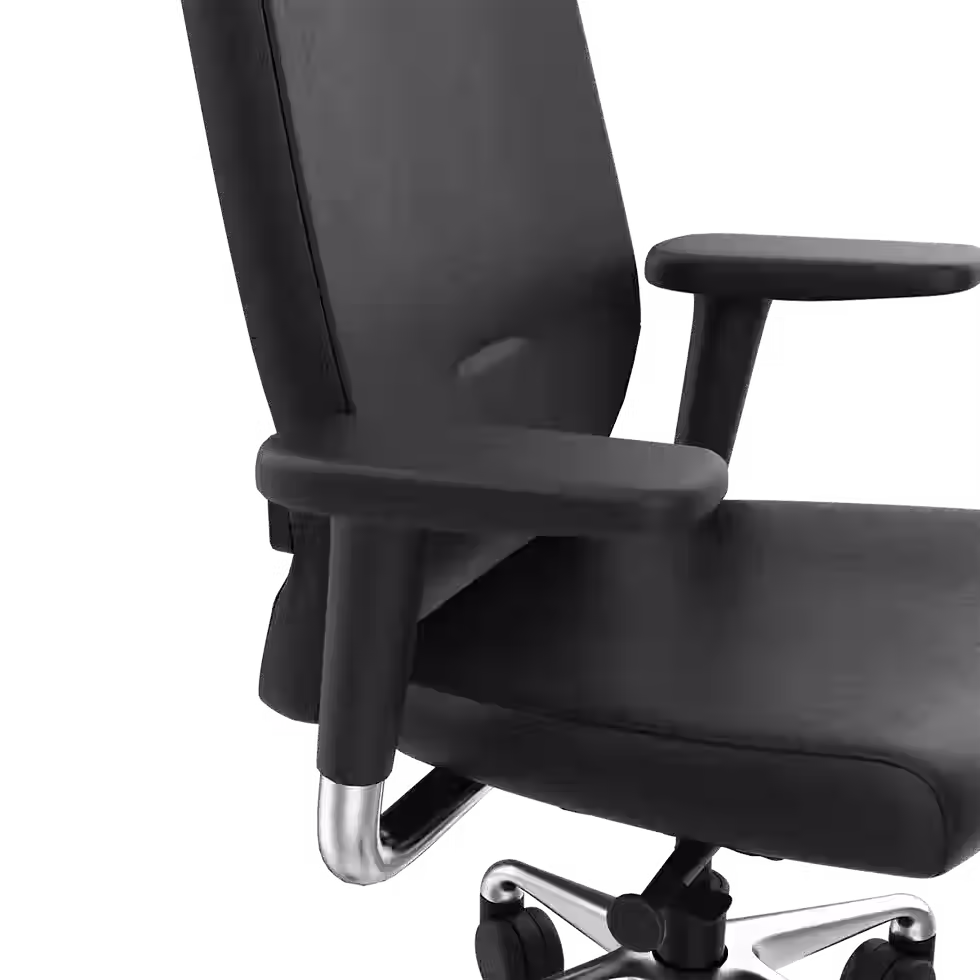 Thumbnail: Marvel Chair Mid Back Leatherett Executive Chair Black