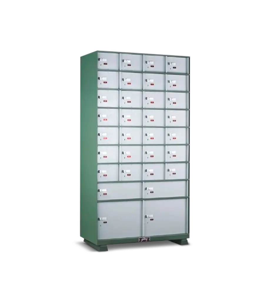 Thumbnail: Godrej Safe Deposit Locker Cabinets