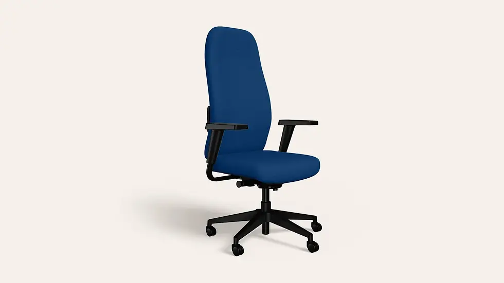 Thumbnail: Godrej Versa Canvas HighBack Knitted Fabric Workstation Office Chair