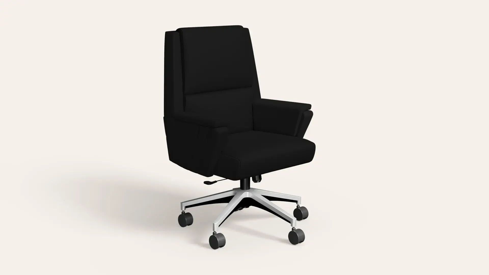 Godrej Emerald Full Back Leather Executive Office Chair