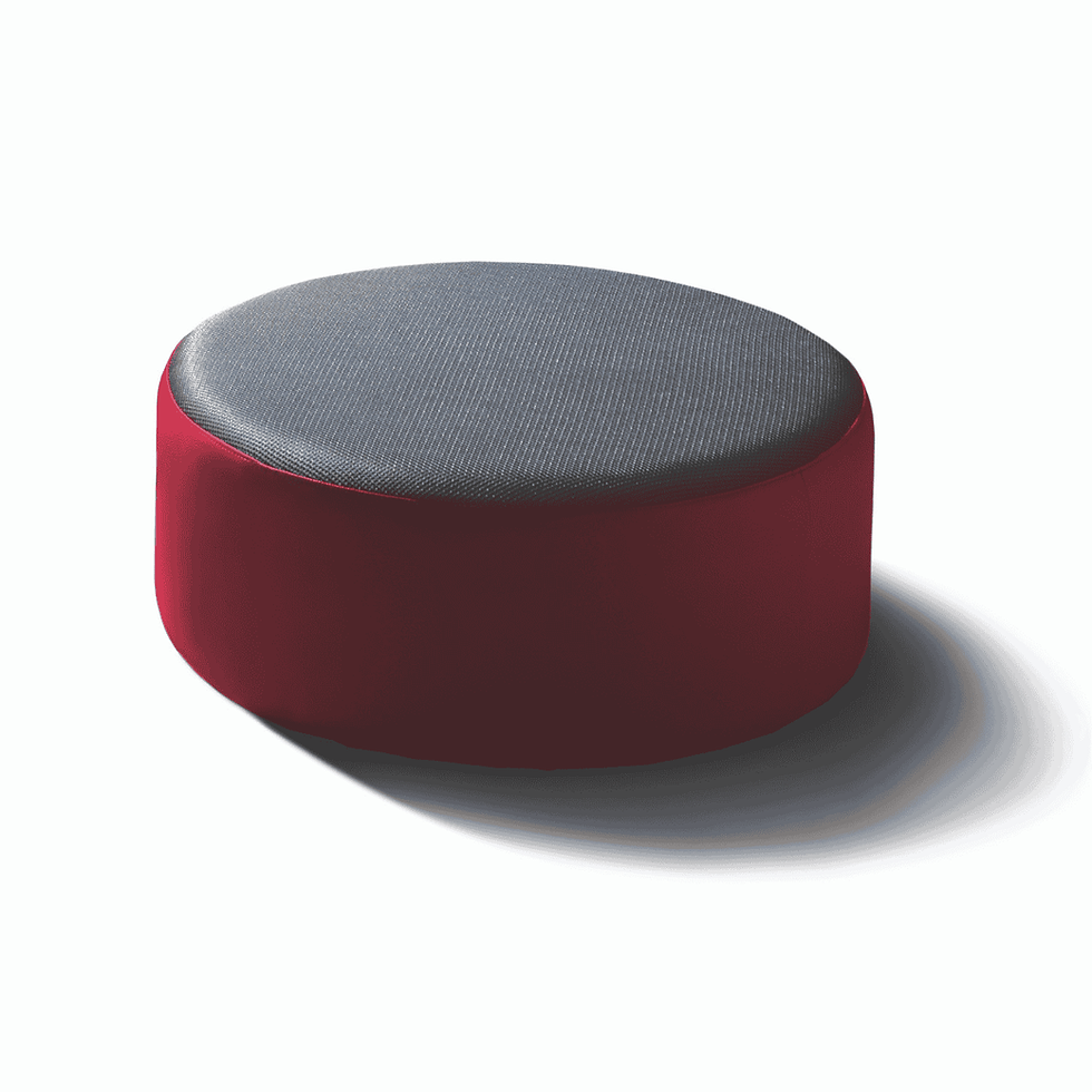 Thumbnail: Buy Orbb Fabric Pouffe Online in Multiple Colours