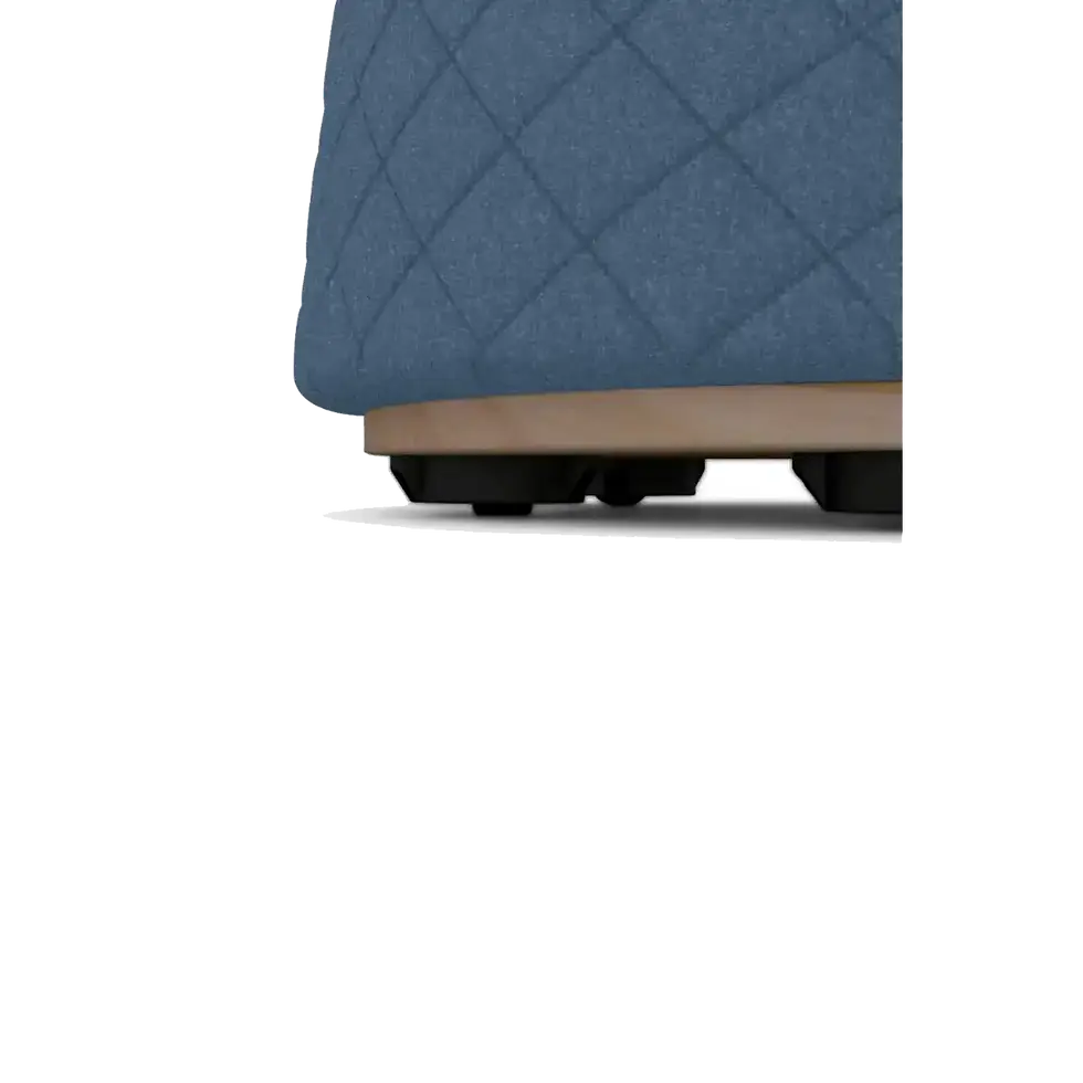 Thumbnail: Fabric Drift Pouffe Online in Peacock Colour