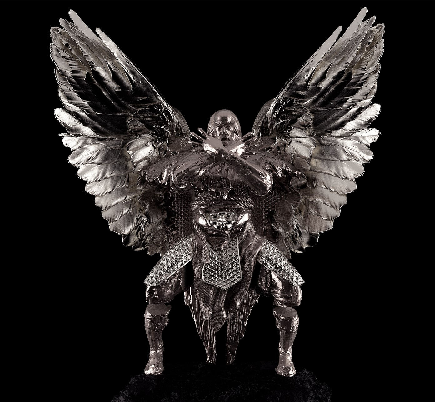 The Four Guardian Kings: The White-browed Eagle King (Yin Tianzheng)