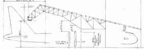 World War II nose dock elevation view