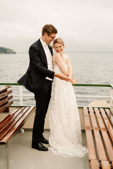 Romantische Hochzeit auf der Fraueninsel