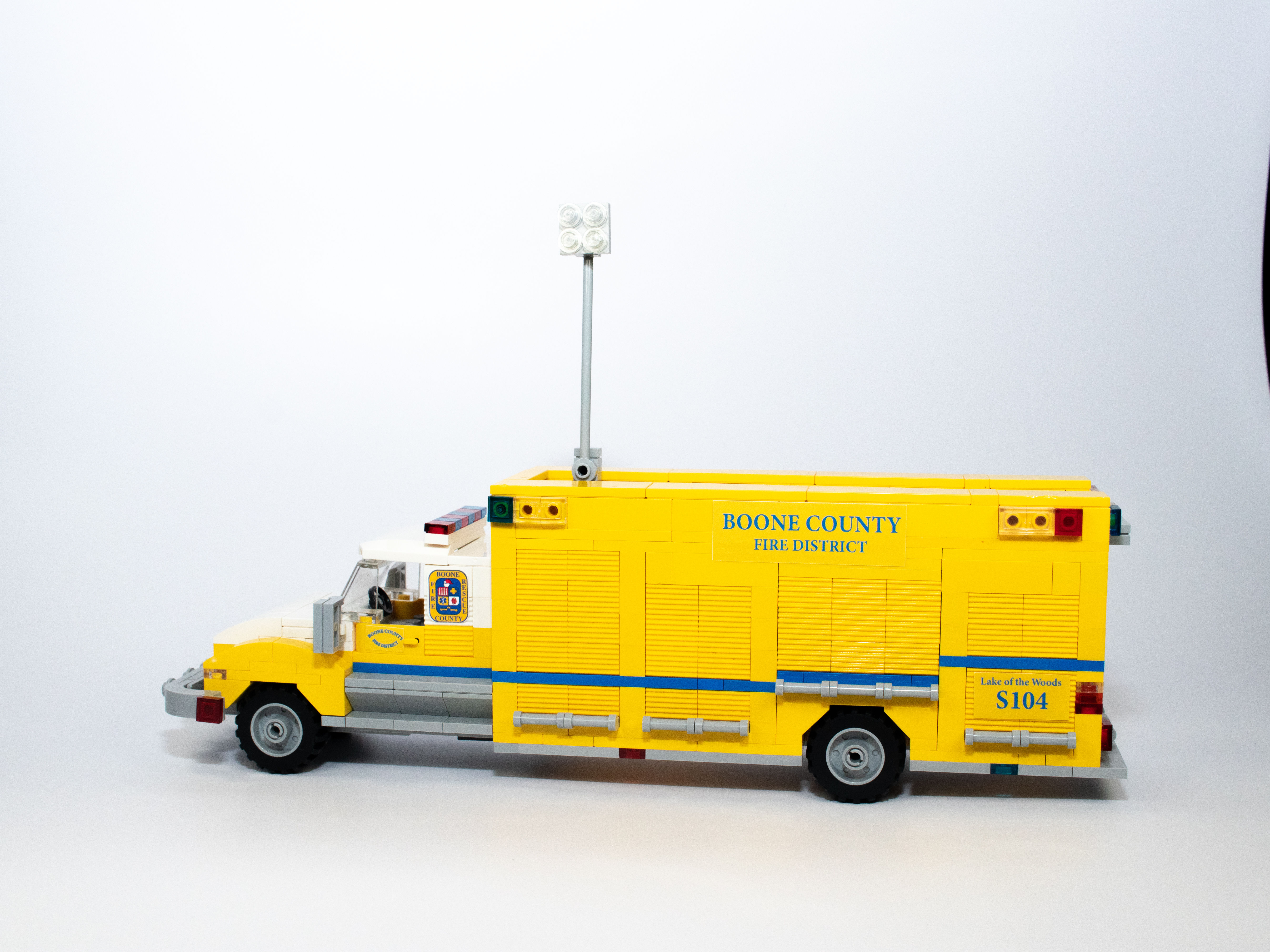 Boone County Fire Rosenbauer rescue squad