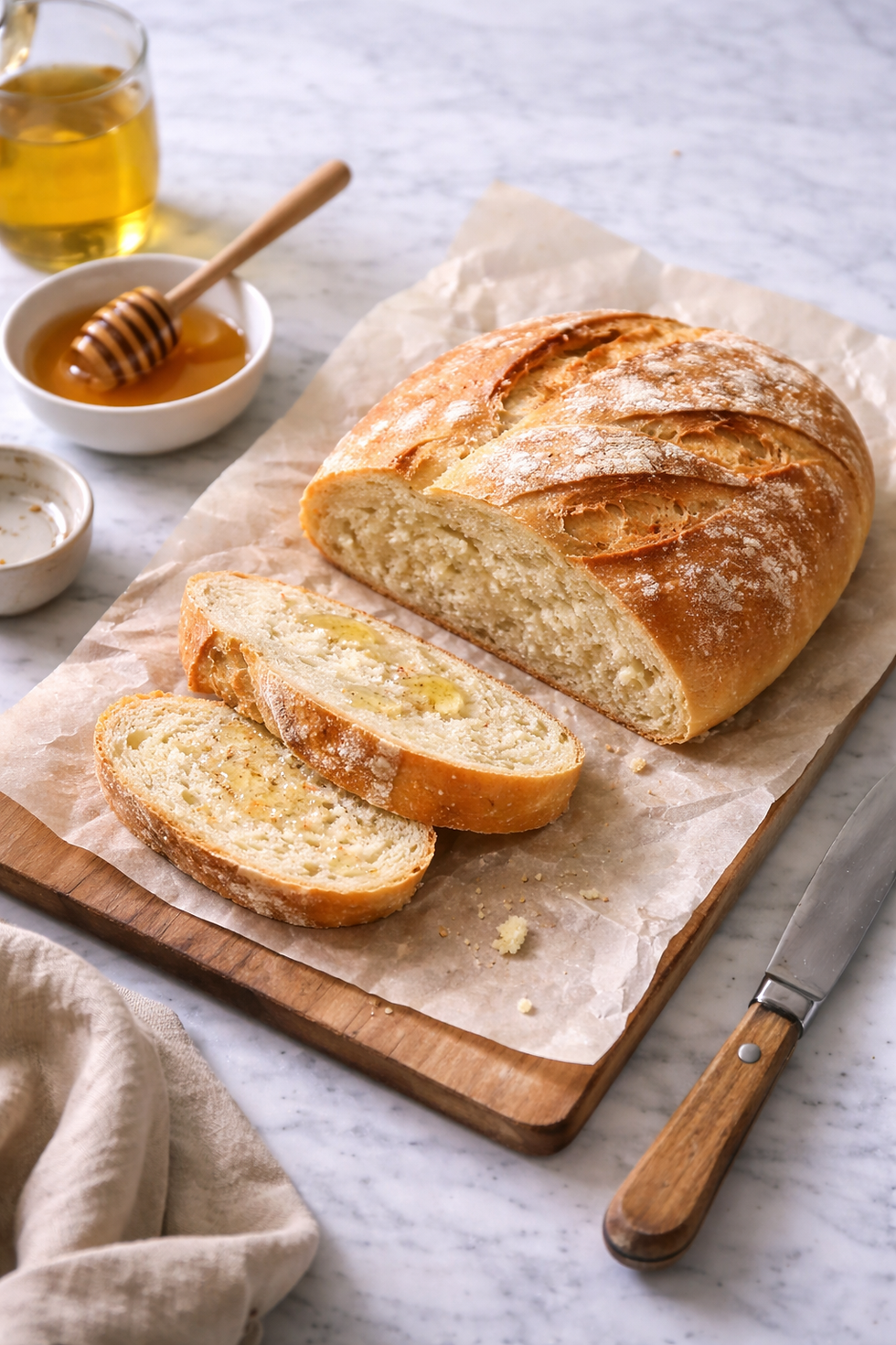 Rustic Olive Oil Bread