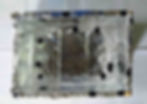 Inside of the box completely covered with aluminum foil.