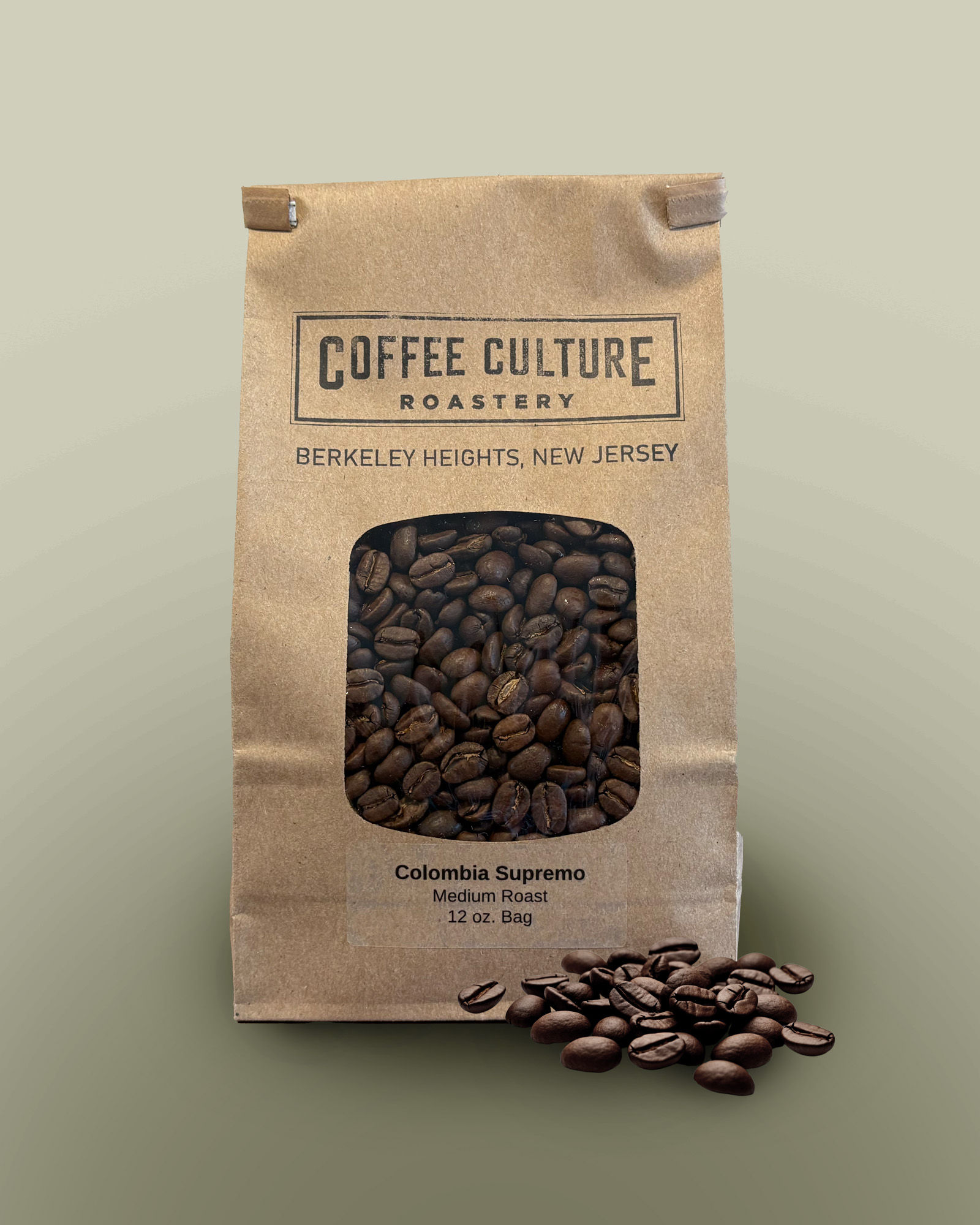 Columbian Supremo Beans at Coffee Culture Roastery