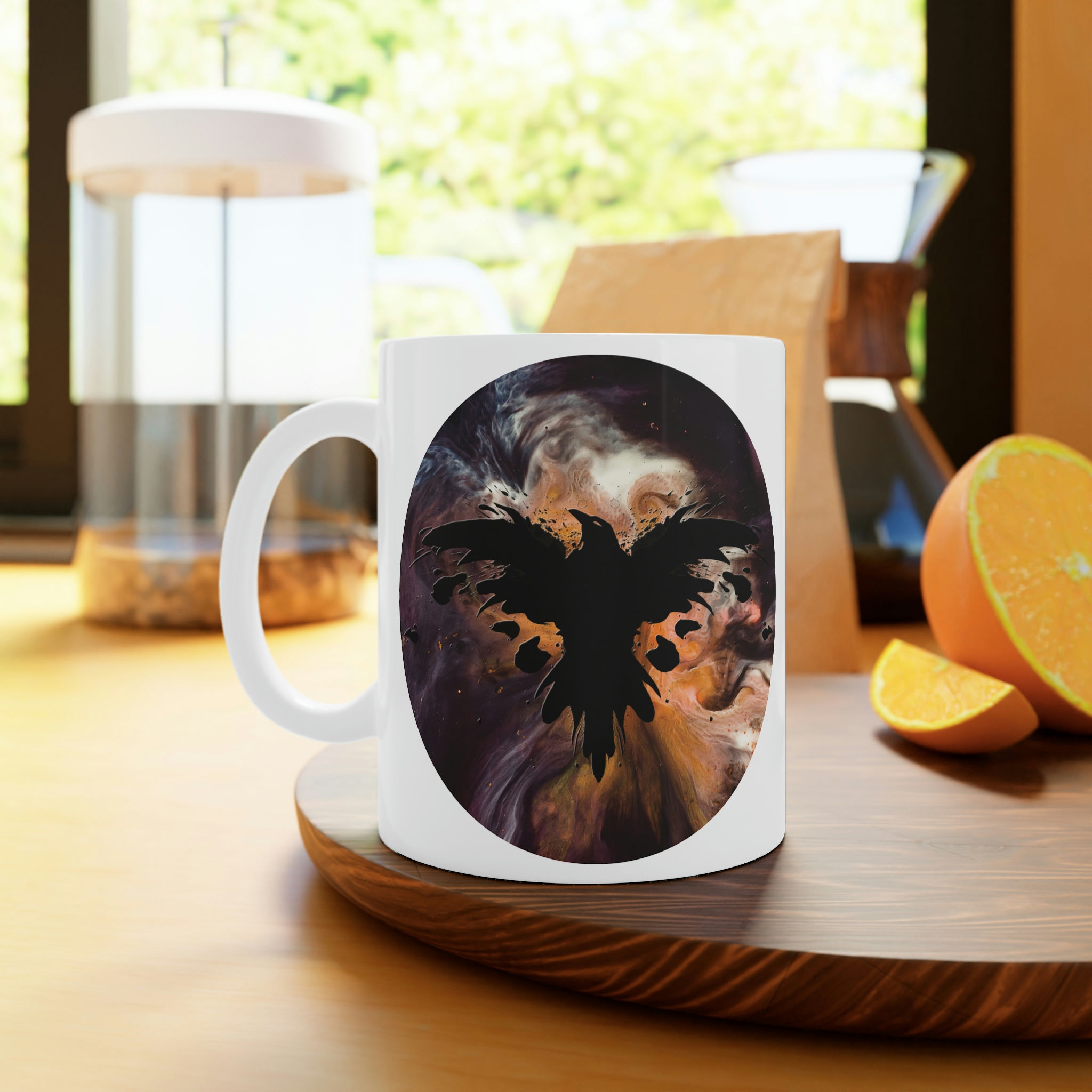 Space Raven Mug