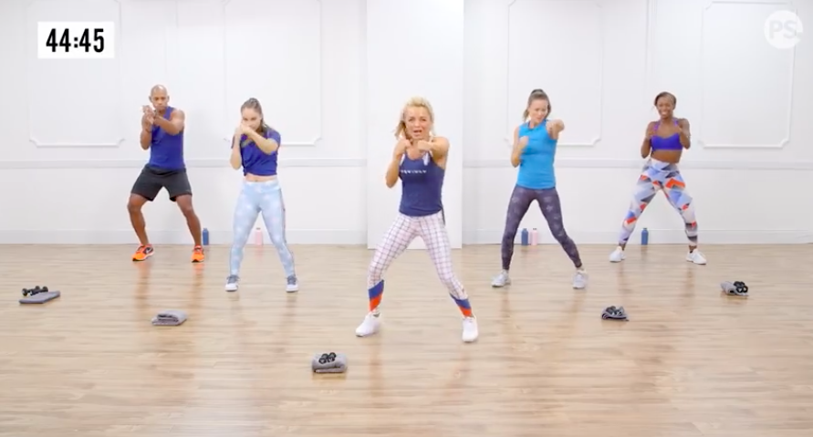 45 MIN CUT CARDIO BOXING/KICKBOXING