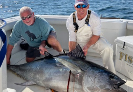Captain Fran with Stan Glaskin